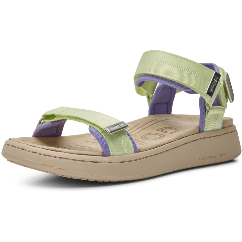 Woden Line Sandaler  Mojito/Orchid