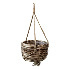 Basket for hanging H22/D35 cm nature