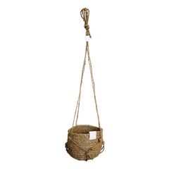 Basket for hanging H14/D18 cm nature