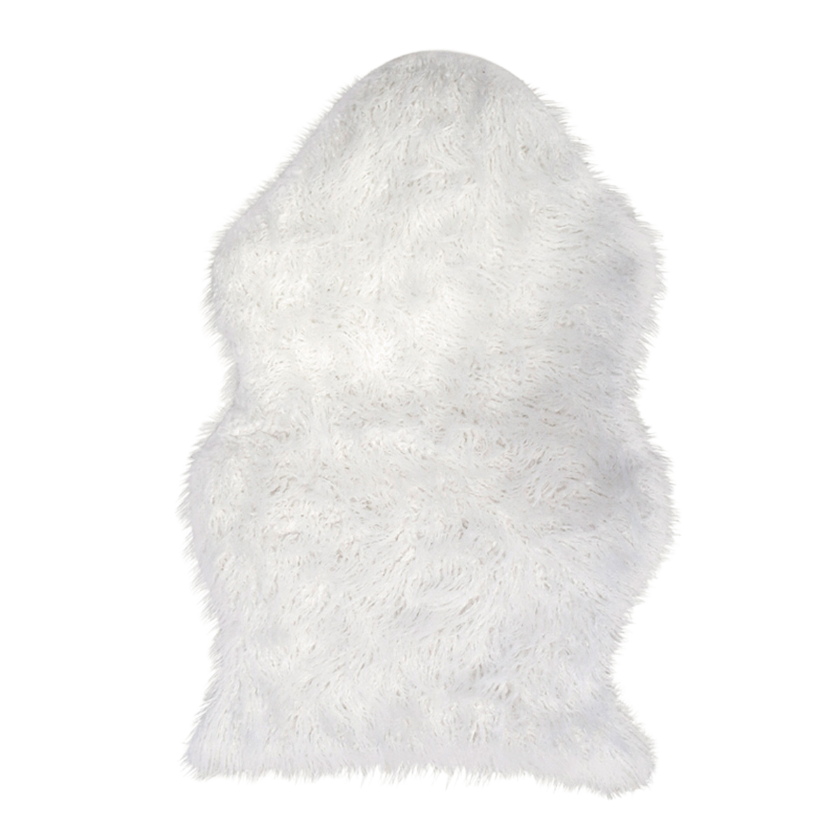 Faux Fur L90/W60 cm white