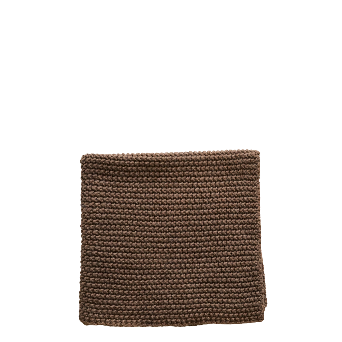 Éternel Kitchen Cloth pearlknit L25/W25 cm chocolate