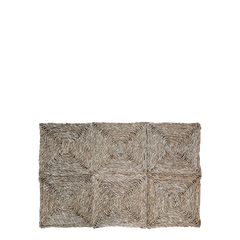 Rug braided seagrass L90/W60 cm nature