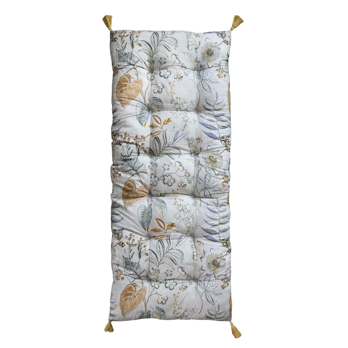 Aix Mattress w. flower pattern L180/W70 cm opal