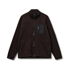 Edinburg Melange fleece Khaki Melange