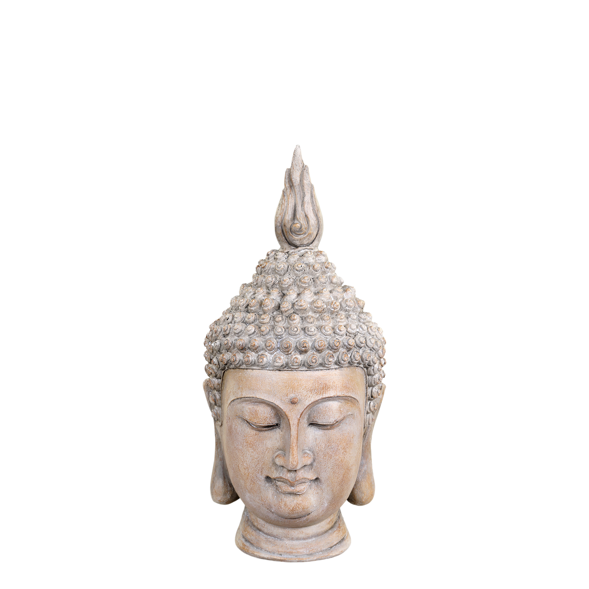 Buddha H28.5/L15/W11.5 cm latte