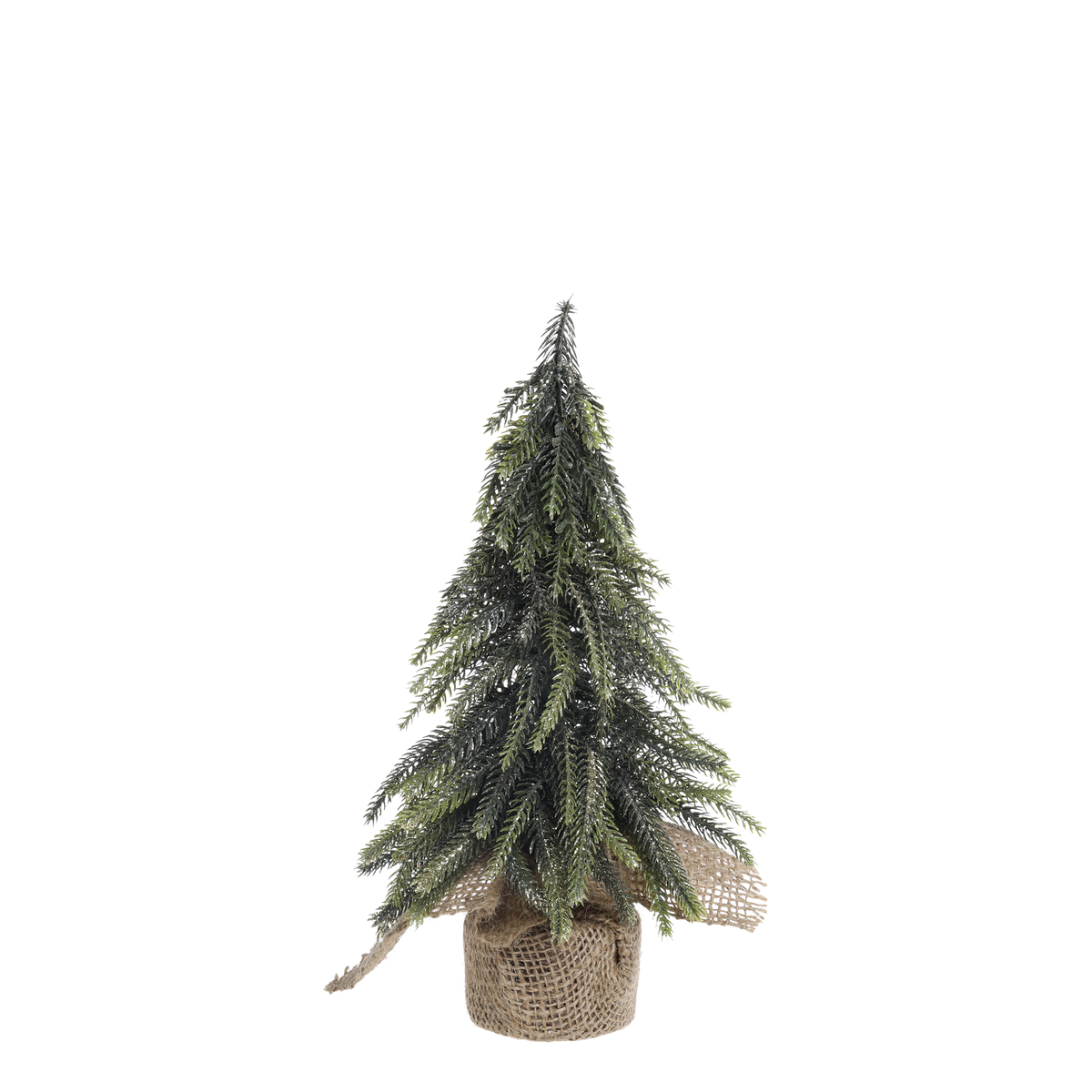 Fleur Pine Tree w. gold glitter H27 cm nature