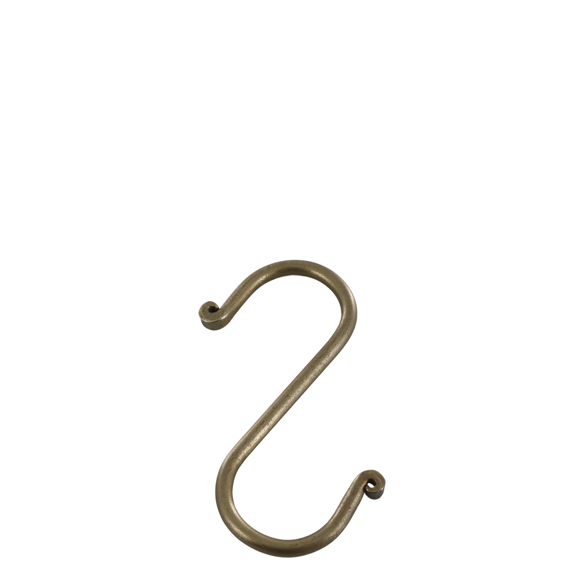 S-hook H11/L5 cm antique brass