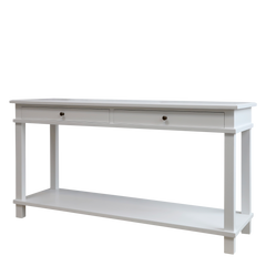 Marseille Service Table H81/L158/W44 cm white