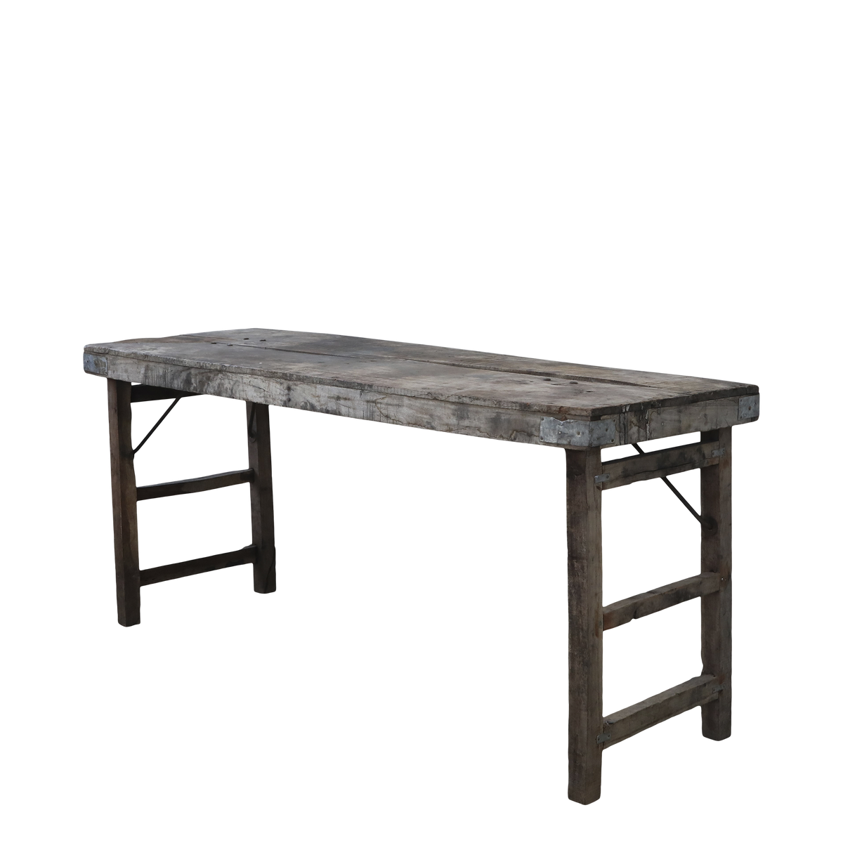 Grimaud old wooden Table H67/L150/W50 cm nature