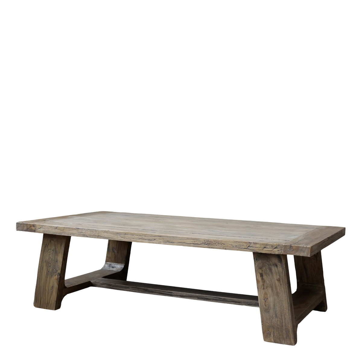 Coffee Table in recycled wood H40/L130/W68 cm nature