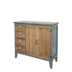 Sideboard w. 4 drawers H80.5/L90/W37 cm opal