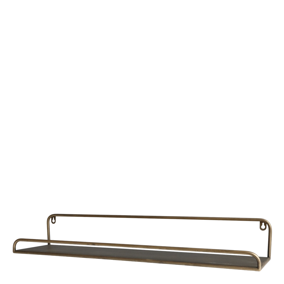 Shelf H11/L70/W17 cm antique brass