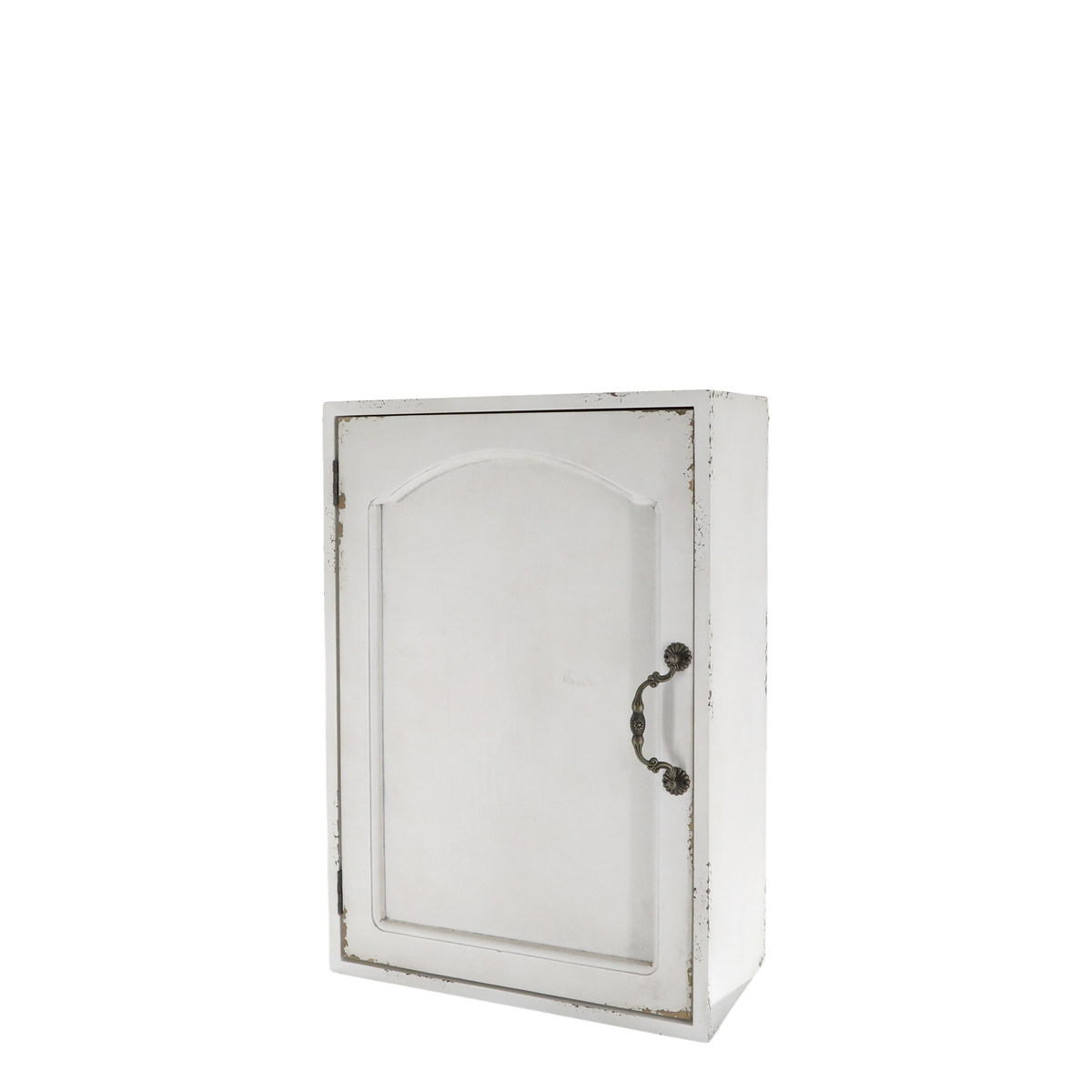 Cabinet for wall w. 1 door H50/L35/W19.5 cm antique cream