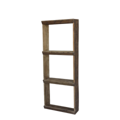 Grimaud Shelving Unit w. 3 compartments H162/L62/W20 cm nature