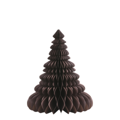 Christmas Tree in paper H50/D41 cm chocolate