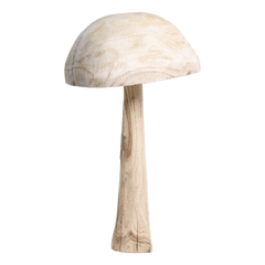 Mushroom for deco H60.5/D36,5 cm nature