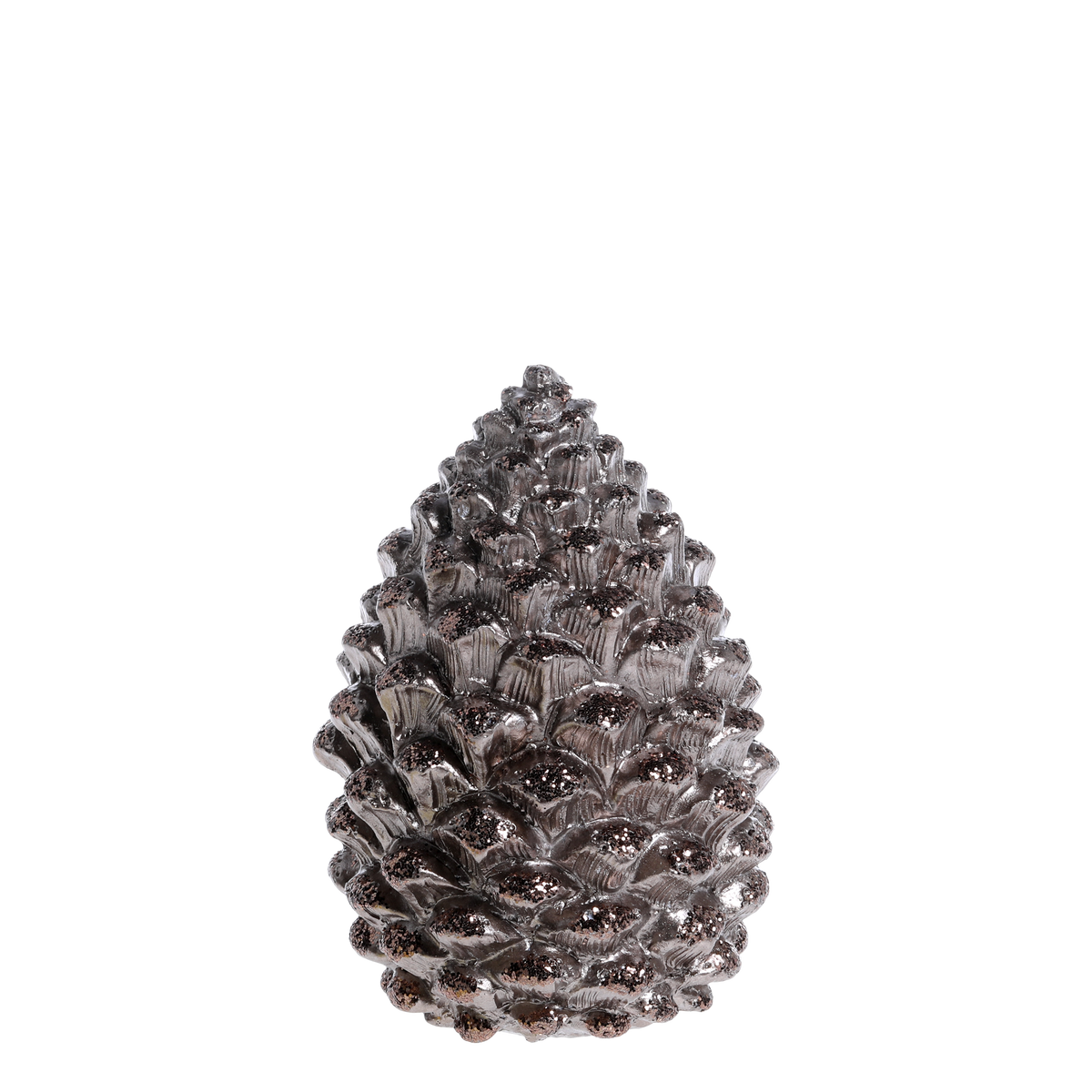 Cone for deco H15.5/D11 cm mocca