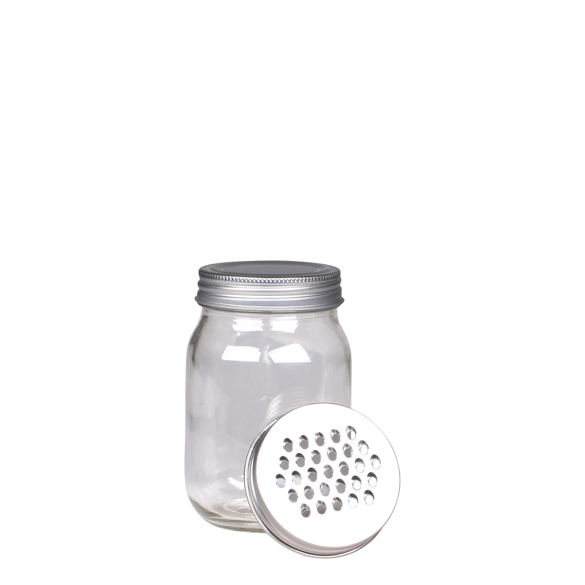 Grater w. extra lid H13/D7 cm clear