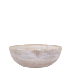 Laon Salad Bowl light mango wood H9.5/D25 cm nature