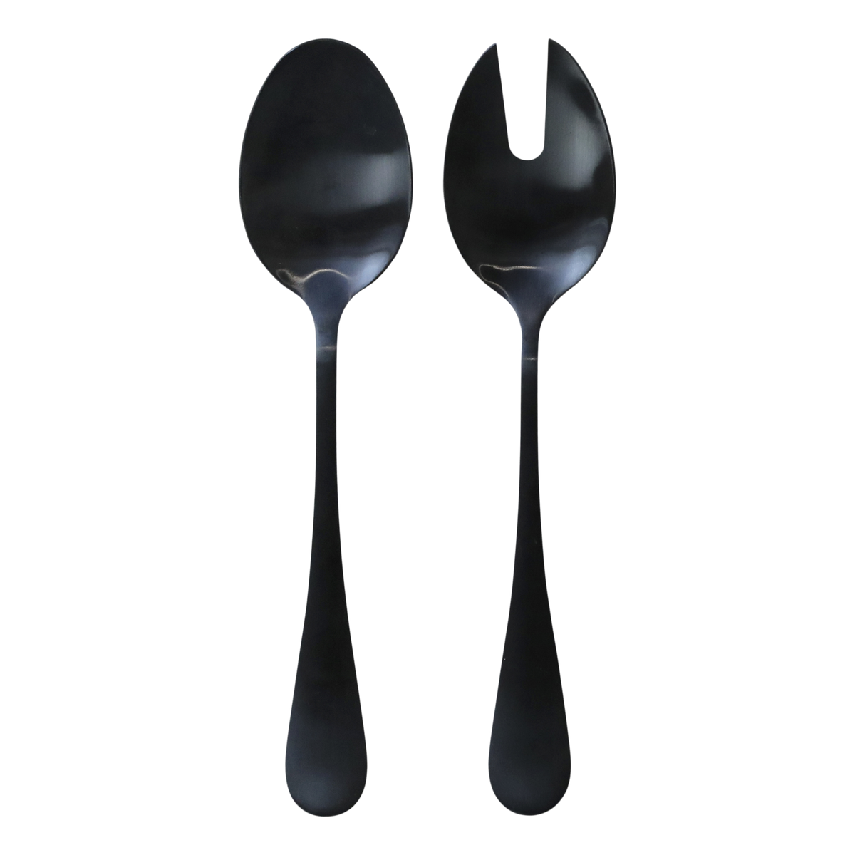 Nordique Salad Servers set of 2 L24 cm black