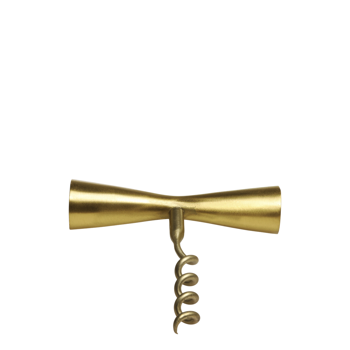 Corkscrew H10/L9/W2 cm brass