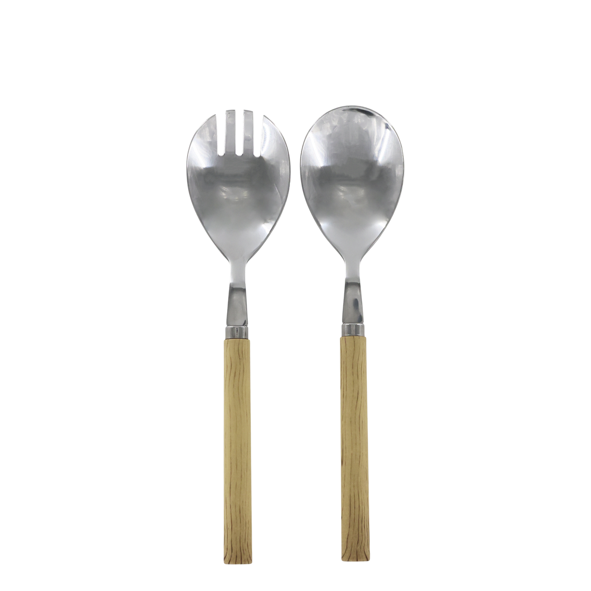 Linas Salad Servers set of 2 L21 cm nature