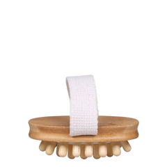 Massage Brush in bamboo Éternel H3.5/L10/W5.5 cm nature