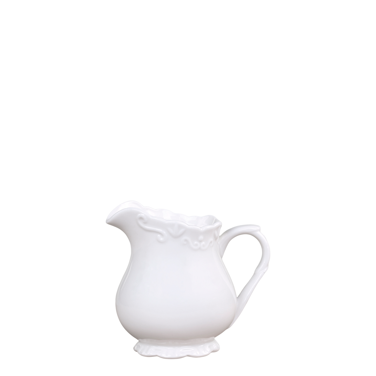 Provence Jug H9 cm white