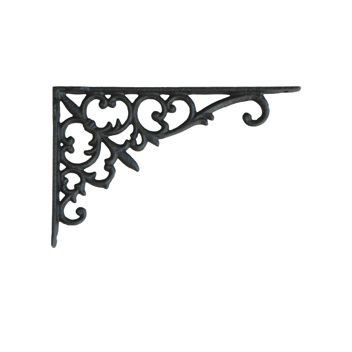 Shelf Bracket H15.5/L23.5/W3.5 cm antique black