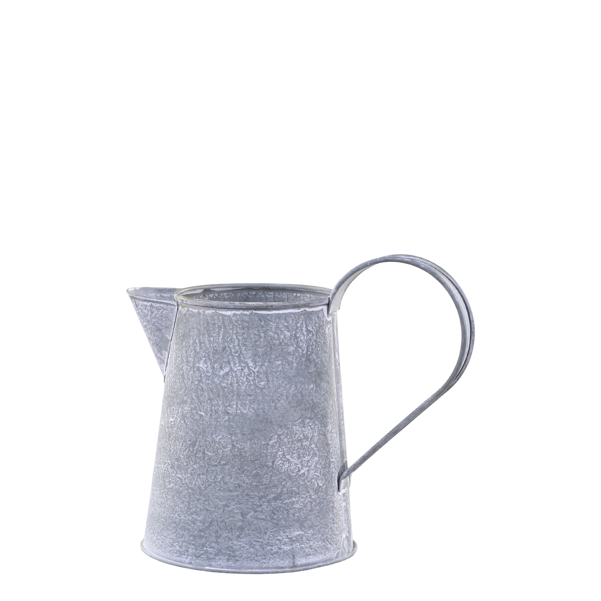 Jug H14/L17/W10 cm antique zinc