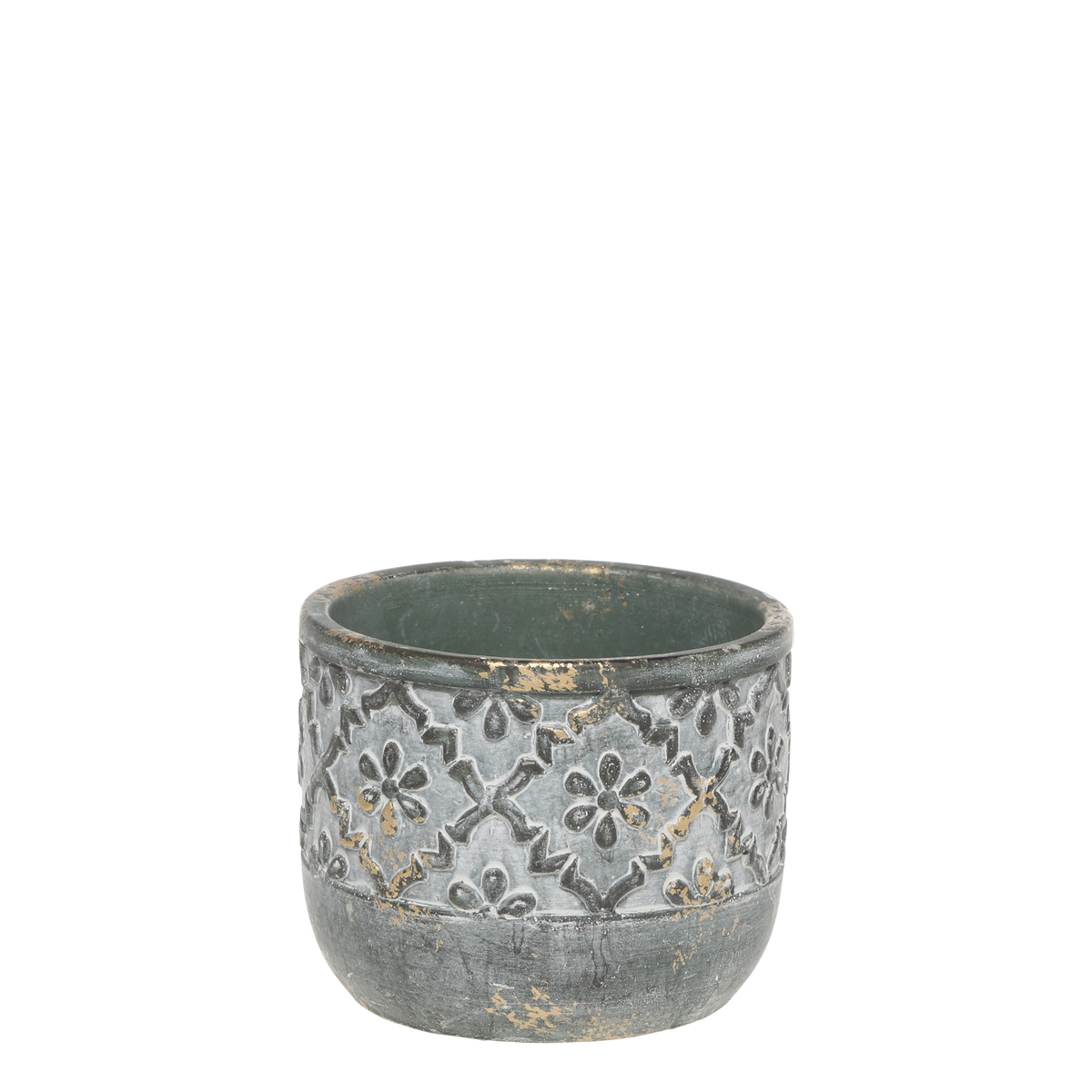 Narbonne Planter H10.5/D13 cm opal