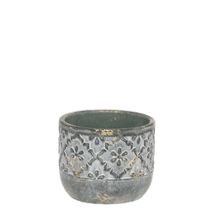 Narbonne Planter H10.5/D13 cm opal