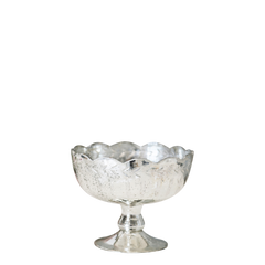 Centrepiece on foot H12/D15 cm antique silver