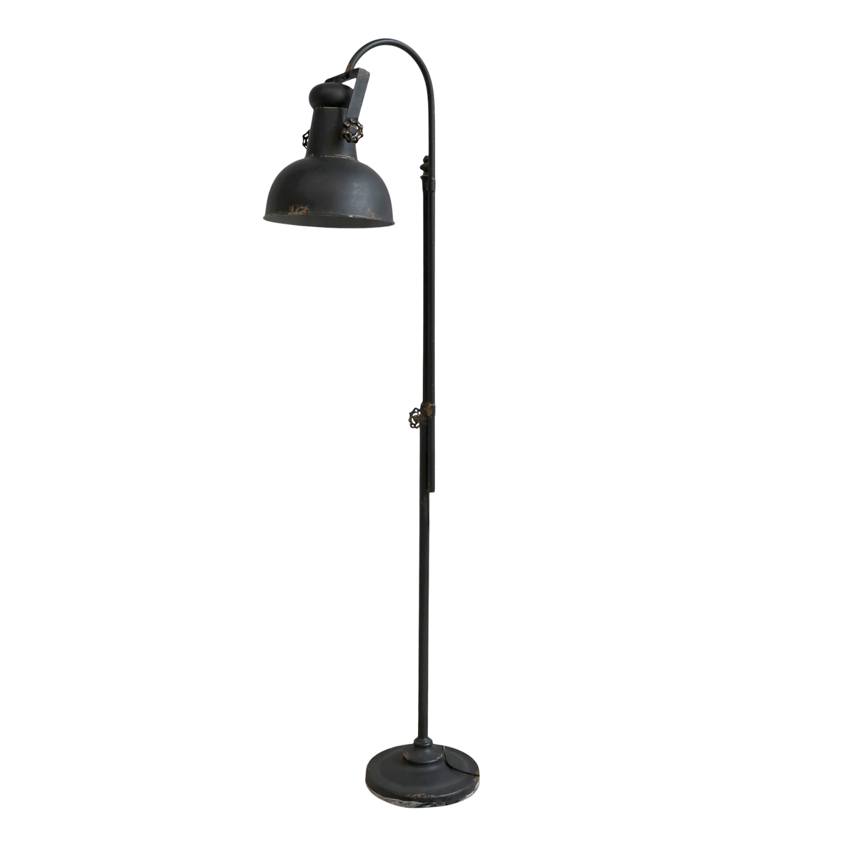 Factory Floor Lamp H175 cm antique black