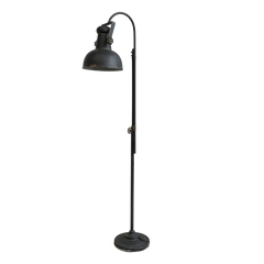 Factory Floor Lamp H175 cm antique black