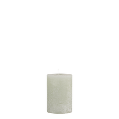 Macon Pillar candle rustic 40 h H10/D7 cm verte