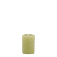 Macon Pillar Candle rustic 40 h H10/D7 cm moss