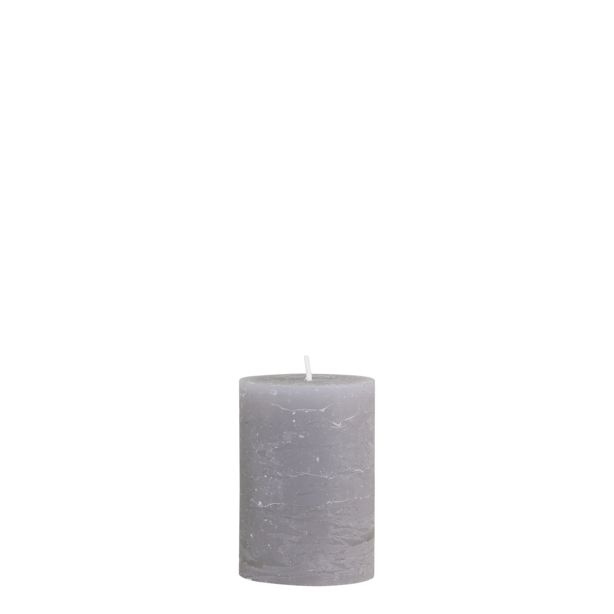 Macon Pillar candle rustic 40 h H10/D7 cm french grey