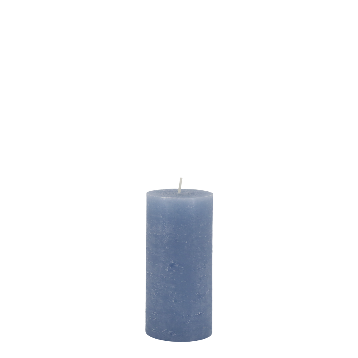 Macon Pillar Candle rustic 60 h H15/D7 cm sky blue