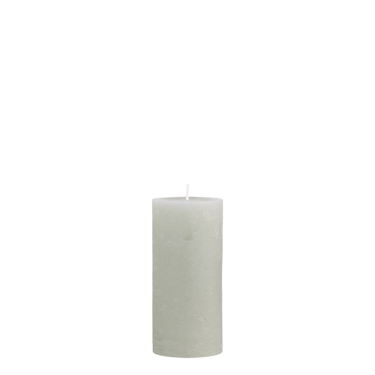 Macon Pillar candle rustic 60 h H15/D7 cm verte