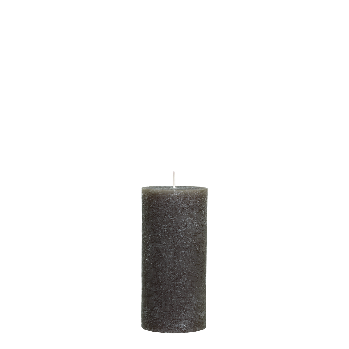 Macon Pillar Candle rustic 60 h H15/D7 cm coffee