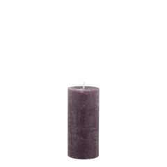 Macon Pillar Candle rustic 60 h H15/D7 cm plum