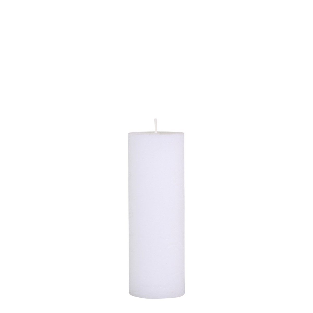 Macon Pillar candle rustic 80 h H20/D7 cm white