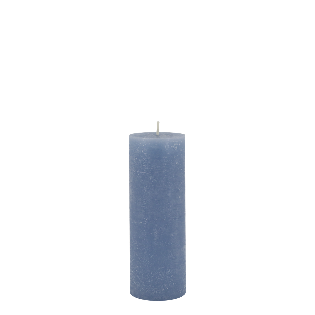 Macon Pillar Candle rustic 80 h H20/D7 cm sky blue