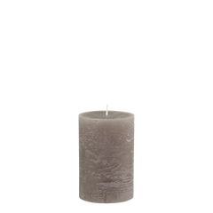 Macon Pillar Candle rustic 90 h H15/D10 cm linen