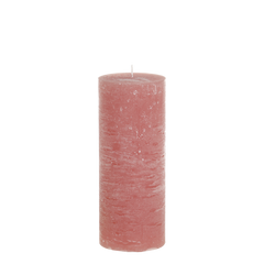 Macon Pillar Candle rustic 150 h H25/D10 cm raspberry