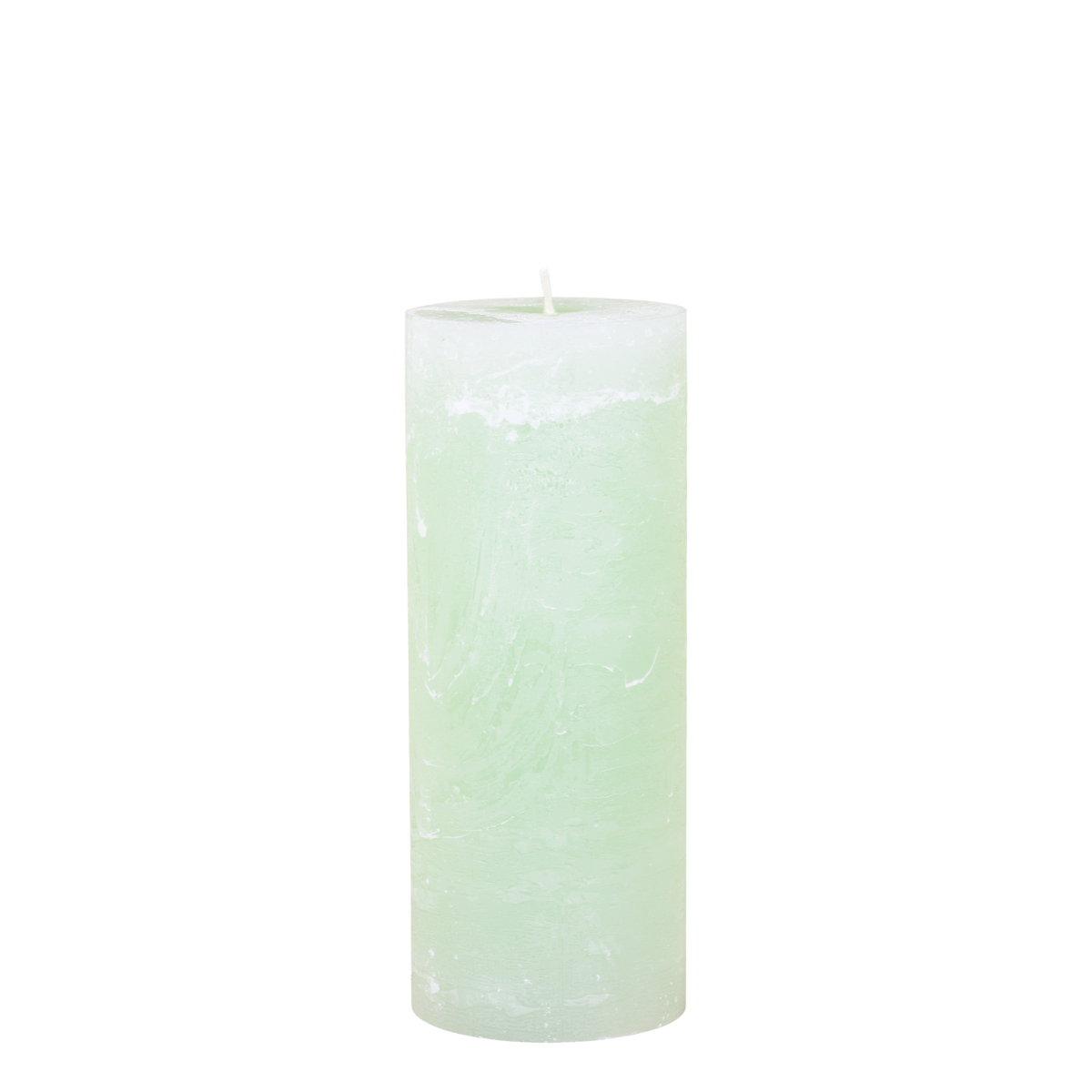 Macon Pillar candle rustic 150 h H25/D10 cm bright verte