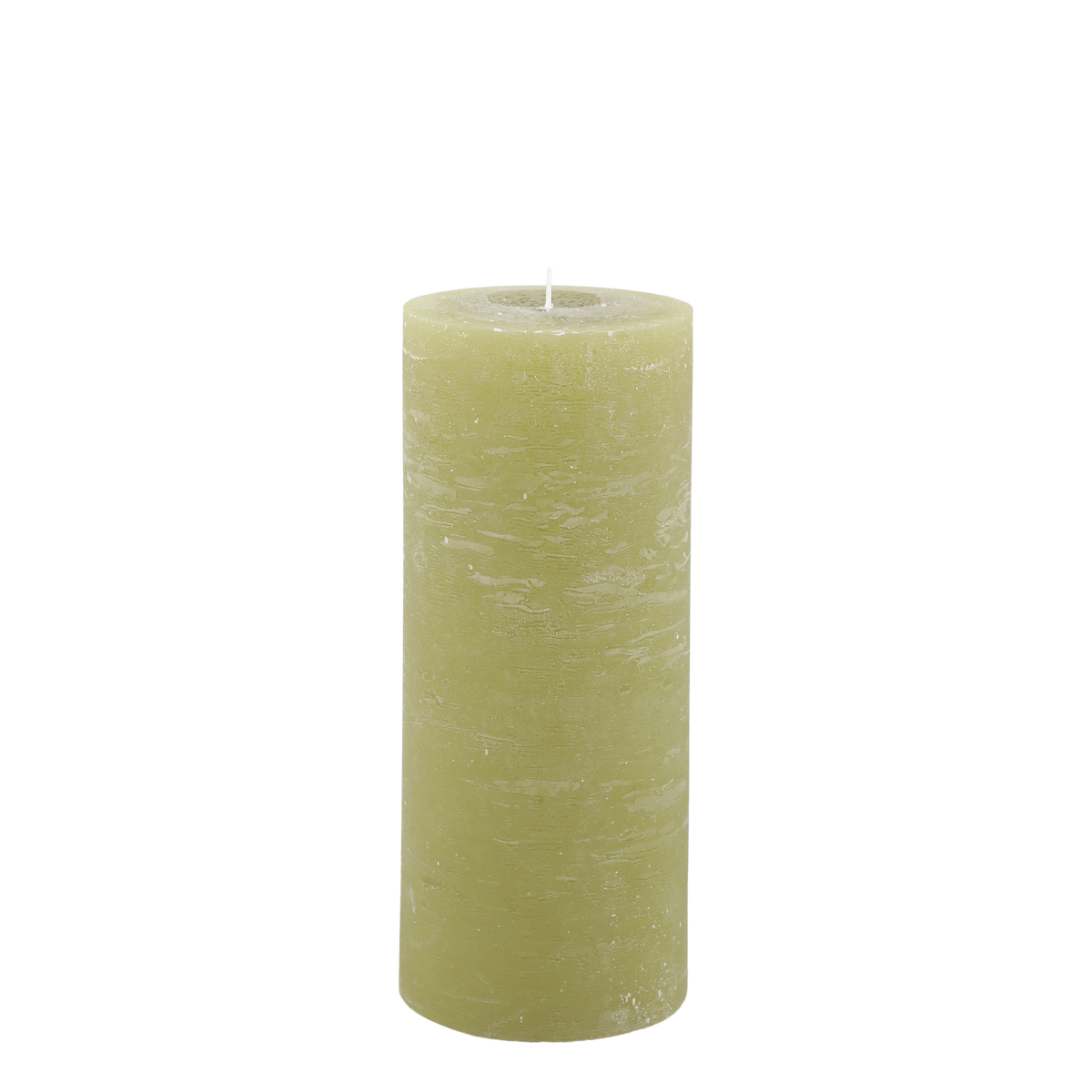 Macon Pillar Candle rustic 150 h H25/D10 cm moss