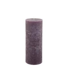 Macon Pillar Candle rustic 150 h H25/D10 cm plum