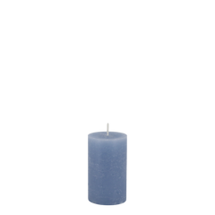 Macon Pillar Candle rustic 30 h H10/D6 cm sky blue